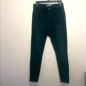 Hi rise skinny jeans